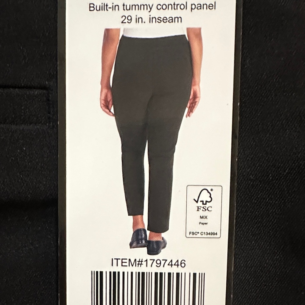 Hilary Radley Classic Black Trousers XXL - Picture 5 of 5